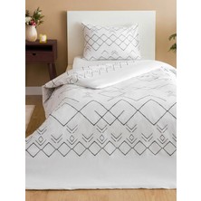 LC Waikiki Lcw Home Çizgi Desenli Tek Kişilik Nevresim Seti