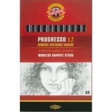  koh-ı-noor woodless graphite pencil 8911 6b graphite kalem 8911-06b004pz 12 li