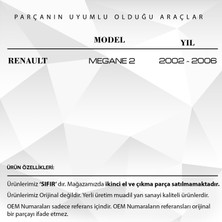 Renault Megane Eski Model Için Kaput Kilit Karşılığı
