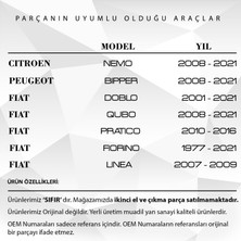 Fiat Doblo, Peugeot Bipper, Citroen Nemo Için Kaput Içten Açma Kolu