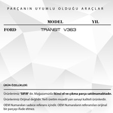 Ford Transit V363 Için Sürgülü Kapı Iç Darbe Takozu - Gri -