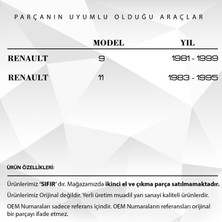 Renault 9, 11 Için Kaput Dayama Demiri