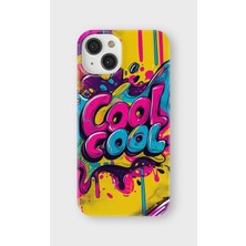 Karsu Design iPhone 15 Plus Uyumlu Baskılı Şeffaf Telefon Kılıfı | Koleksiyon: Abstract Color Splash