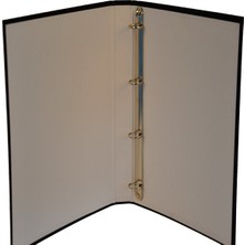  bafix a4 talebe öğrenci klasörü 4 halkalı siyah (10 lu paket)