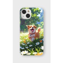 Karsu Design iPhone 13 Uyumlu Baskılı Şeffaf Telefon Kılıfı | Koleksiyon: Cute Dog Loyalty