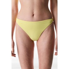 Penti Sarı Minimal Orta Bel Bikini Altı