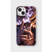 Karsu Design iPhone 14 Plus Uyumlu Baskılı Şeffaf Telefon Kılıfı | Koleksiyon: Anime Style 2
