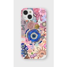 Karsu Design iPhone 15 Uyumlu Baskılı Şeffaf Telefon Kılıfı | Koleksiyon: Mystical Symbols