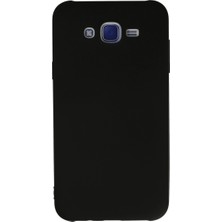 Uravas Store Galaxy J7 Kılıf Nano Içi Kadife Silikon - Siyah