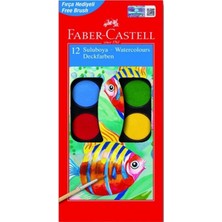  faber-castell sulu boya küçük boy 12 renk 5292125011