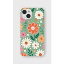 Karsu Design iPhone 15 Plus Uyumlu Baskılı Şeffaf Telefon Kılıfı | Koleksiyon: Vintage Floral
