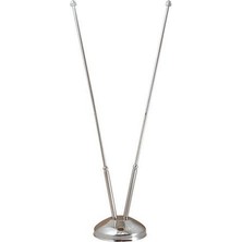 Vatan Vt302 Masa Bayrak Direği Çiftli Nikel (4 Lü Paket)