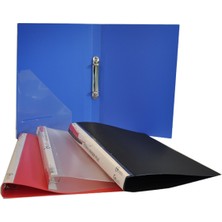  bafix a4 halkalı dosya 2 halkalı mavi (10 lu paket)