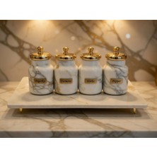 Antalya Mermerit ve Granit Porselen Baharatlık Altlığı, Yağdanlık Altlığı