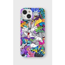 Karsu Design iPhone 14 Plus Uyumlu Baskılı Şeffaf Telefon Kılıfı | Koleksiyon: Drip Art