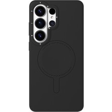 Galaxy S26 Ultra Kılıf M-Safe Uyumlu Youngkit Morandi Serisi Kapak Siyah