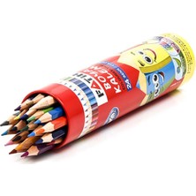  fatih kuru boya kalemi metal tüp kutu tam boy 36 renk kalemtraş hediyeli 33190 fa33190kb36rtb