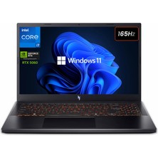 Acer Nitro V 15 ANV15-52-76BW I7-13620H 16 GB 1 Tb SSD Windows 11 Pro Nvıdıa® RTX5060 15.6" Full Hd Gaming Laptop NH.QZ8EY.002CB3