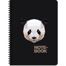 Keskin Color Not Defteri Karton Kapak Spiralli Jungle 16,5X22,5Cm 80 Yaprak Kareli 385742-99 (Karışık Renk 1 Adet)