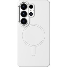 Galaxy S26 Ultra Kılıf M-Safe Uyumlu Youngkit Morandi Serisi Kapak Gri