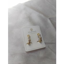 Bymiel Xuping Minimal Taşlı Geometrik Küpe