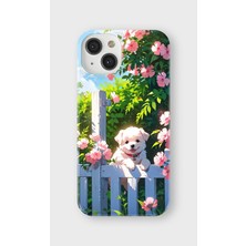 Karsu Design iPhone 14 Uyumlu Baskılı Şeffaf Telefon Kılıfı | Koleksiyon: Cute Dog Loyalty