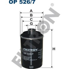 Filtron WY120 Vag A3 A4 A5 A6 A8 Q3 Go5-6 Jet3-4 Pas T5 04- Yağ Filtresi