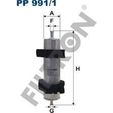 Filtron WB145 Vag Q5 08- Yakıt Filtresi
