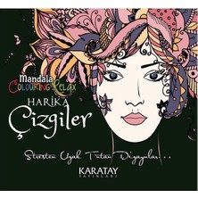  4e boyama kitabı harika çizgiler mandala karatay 153-00-0157