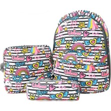 Polo Club Üçlü Okul Çanta Seti Line Unicorn 337