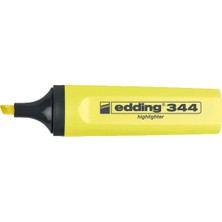 Edding E-344 Fosforlu Kalem Sarı 10 Lu Ed34405 (1 Paket 10 Adet)
