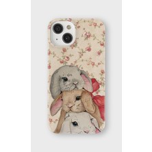 Karsu Design iPhone 13 Mini Uyumlu Baskılı Şeffaf Telefon Kılıfı | Koleksiyon: Soft Girl Clean Aesthetic