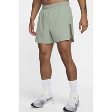 Nike Challenger Men's Dri-Fıt 5" Brief-Lined Running Shorts Erkek Slip Astarlı 5 Inç Koşu Şortu Yeşil
