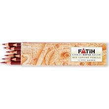 Fatih Kopya Kalemi Kırmızı 12 Li Fa25020Clkı (1 Paket 12 Adet)