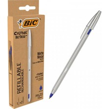 Bic Tükenmaz Kalem 1.0 Mm Cristal Metal Gövdeli 990126 (1 Adet)