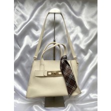 PR Kadın Omuz Çantası Deri Görünümlü Ayarlanabilir Askılı Modern Tasarım