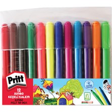 Pritt 12 Renk Keçeli Kalem Jumbo Yuvarlak Uç 1687975