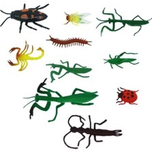  sunman oyuncak böcek/yılan figür küçük poşet s01000707