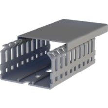 Klemsan 5556040 Kkd 6040 60X40 Kablo Kanalı (Gri) Pvc 36 mt