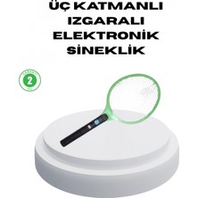 MiraLive Pil ile Çalışan Elektronik Sinek Öldürücü – Çocuk ve Evcil Hayvan Dostu Tasarım