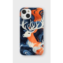 Karsu Design iPhone 13 Mini Uyumlu Baskılı Şeffaf Telefon Kılıfı | Koleksiyon: Minimalist Style 6