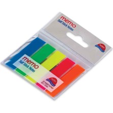 Noki İndeks 5 Renk 12X45 Mm 25 Yaprak Ayraç 12050 (48 Li Paket)