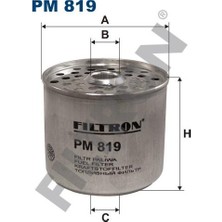 Filtron WB296X Alfa Aro Vag Basak Benford Bobcat Class Daewoo Dodge Fıat Gehl Ikaru Yakıt Filtresi