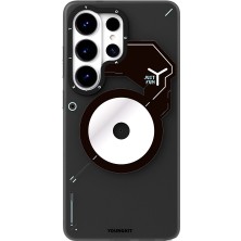 Galaxy S26 Ultra Kılıf M-Safe Uyumlu Disk Desenli Youngkit Disc Battle Kapak Siyah