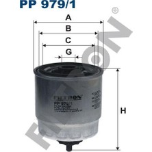 Filtron WB901 Hyundaı Accent2 Getz Matrıx 02- Yakıt Filtresi