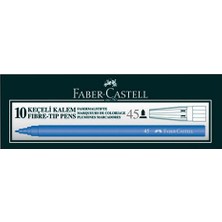 Faber-Castell Keçeli Kalem Mavi 5061 155001 (10 Lu Paket)