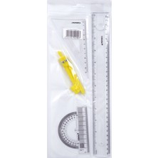  beş yıldızlar çizim takımı pergelli 30 cm 019