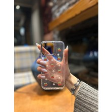 ZLTECH iPhone 15 Pro Max Uyumlu Kiraz Desenli Darbeye Karşı Dayanıklı Kılıf PLASTIC COVER
