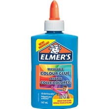 Elmer S Mat Renkli Sıvı Yapıştırıcı Mavi 147 Ml (Slime Yapıştırıcı) 2109500