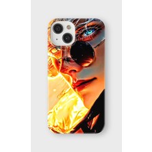 Karsu Design iPhone 14 Uyumlu Baskılı Şeffaf Telefon Kılıfı | Koleksiyon: Anime Style 1